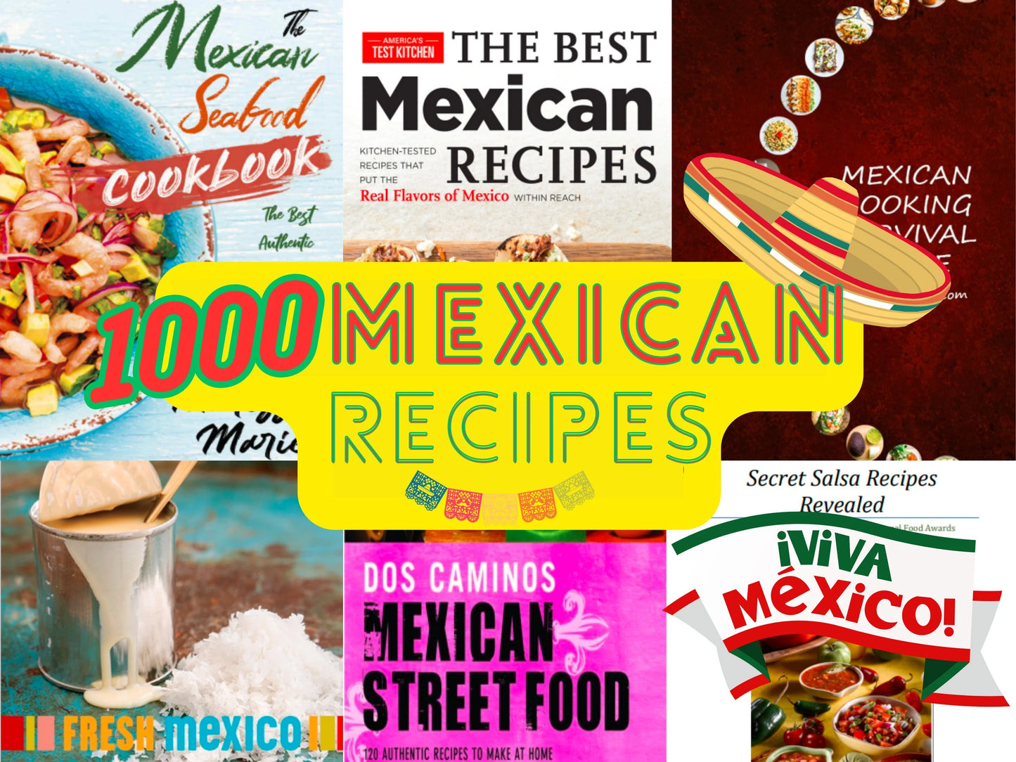 MEXICAN RECIPES BUNDLE COOKBOOKS ( HALLOWEEN OFFER!! )